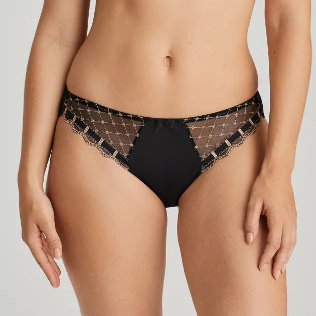 Twist A La Folie Rioslip Celebration Black Elegance Lingerie