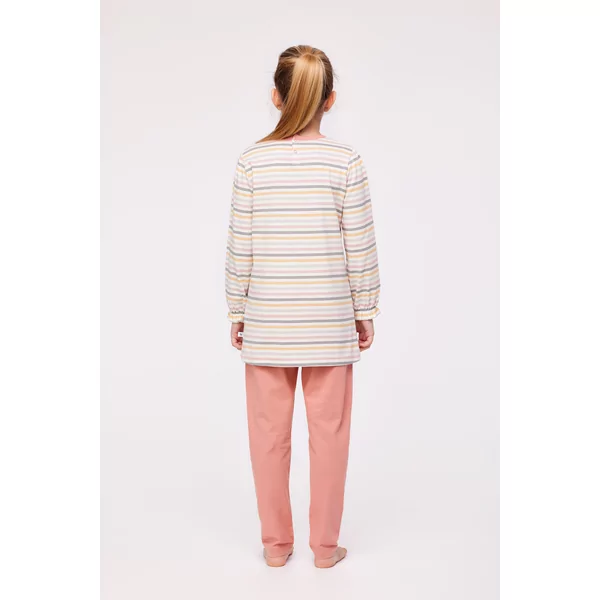 Woody Sneeuwschoenhaas Meisjes Pyjama - multicolor streep