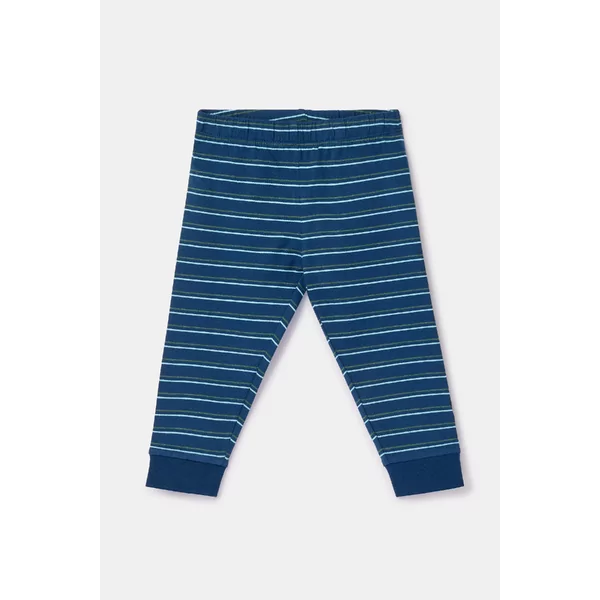 Woody Alien Jongens Pyjama - donkerblauwe streep
