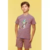 Woody Toekan Jongens Pyjama - big Z stripe sunknit Woody tucan striped