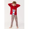 Woody Schaap Jongens Pyjama - savvy red