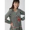 Woody Eekhoorn Dames Pyjama - v stripe squirrel striped