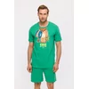 Woody Leeuw Heren Pyjama - groen