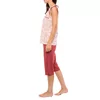 Pink Label Red Berry Dames Pyjama - RED