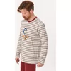 Woody Uil Unisex Pyjama - s stripe owl striped