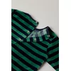 Woody Hooglander Meisjes Pyjama - V stripe highlander striped