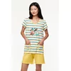 Woody Toekan Dames Pyjamat - S stripe Woody tucan striped