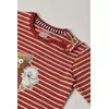 Woody Hooglander Jongens Pyjama - Z stripe boys highlander striped