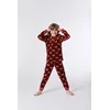 Woody Hooglander Jongens Pyjama - V aop highlander