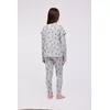 Woody Sneeuwschoenhaas Dames Pyjama - hazen print