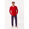Woody Heren Pyjama - savvy red