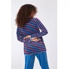 Woody Wasbeer Dames Pyjama - V stripe raccoon striped