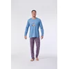 Woody Wasbeer Unisex Pyjama - blue shadow