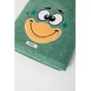 Woody Schildpad Handdoek Met Rugzak - malachite green