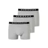 Schiesser 95/5 Organic Cotton Shorts 3P - Grey melange