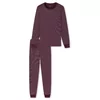 Schiesser Heren Pyjama - burgundy
