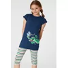 Woody Krokodil Meisjes Pyjama - insignia blue