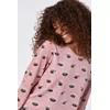 Woody Wasbeer Dames Pyjama - V aop raccoon girls