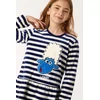 Woody Schaap Meisjes Pyjama - v stripe sheep striped