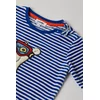 Woody IJsbeer Jongens Pyjama - V stripe polar striped