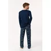 Woody Heren Pyjama - pageant blue