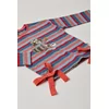 Woody Wasbeer Meisjes Pyjama - S stripe raccoon striped