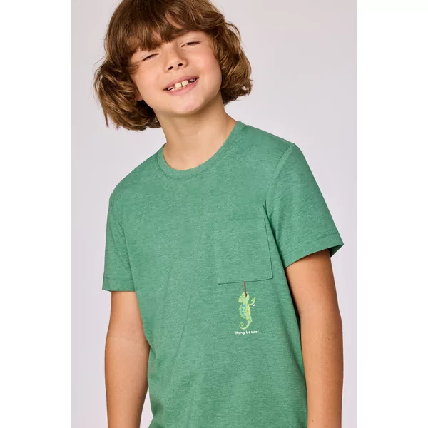 Woody Jongens Pyjama - Groen