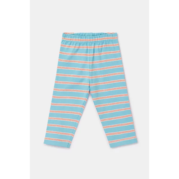 Woody Konijn Meisjes Pyjama - blauwe streep