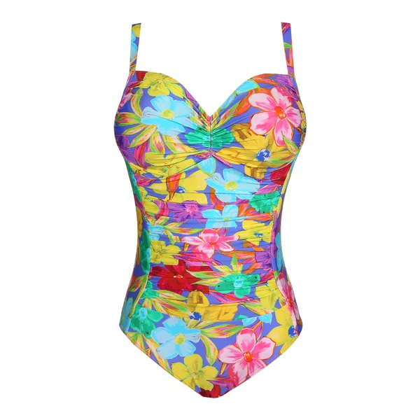 PrimaDonna Swim Sazan Corrigerend Badpak - blue bloom