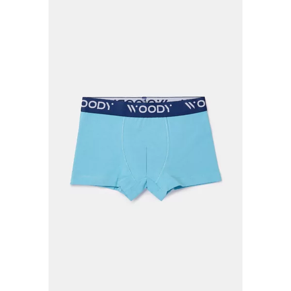 Woody Jongens Short 2P - blauw+ donkerblauw