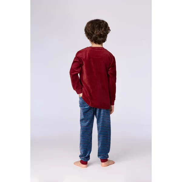 Woody Jongens Pyjama - Bordeaux