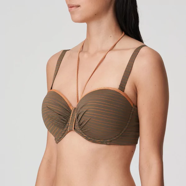 PrimaDonna Swim Marquesas Bikini Top - PARADISE GREEN
