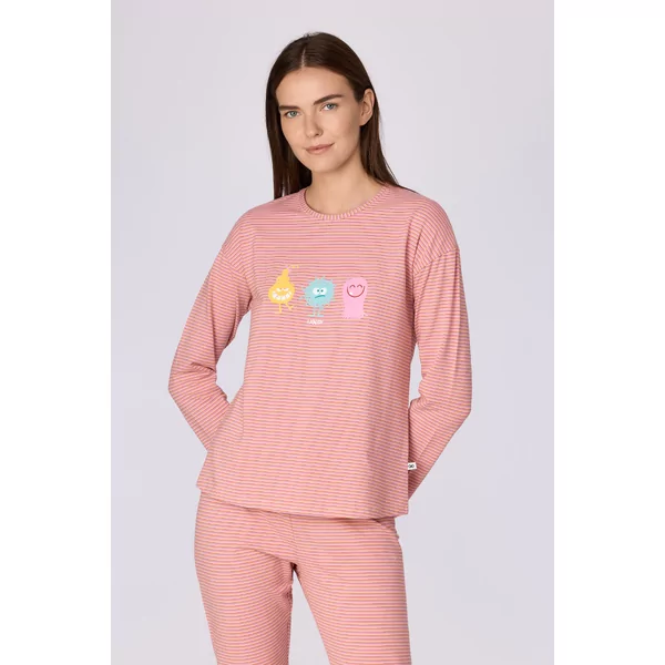 Woody Alien Dames Pyjama - multicolor streep