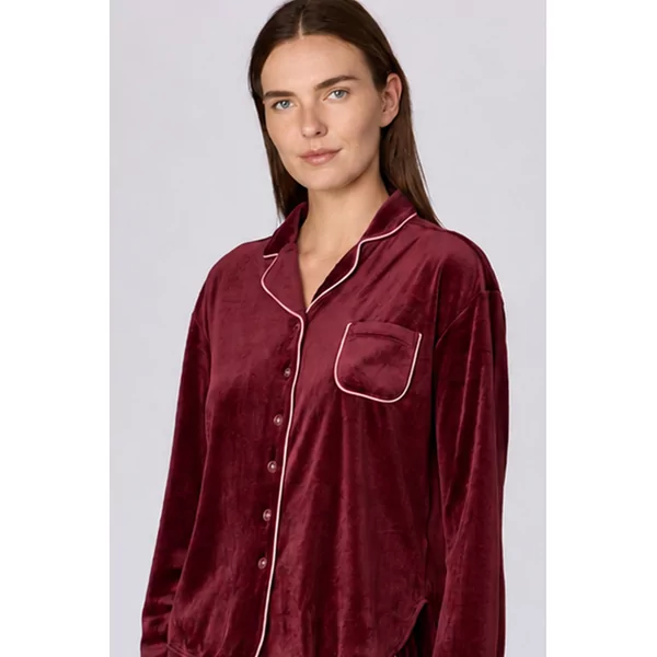 Woody Dames Pyjama - Bordeaux