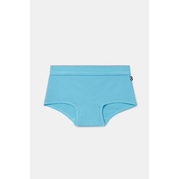 Woody Meisjes Short 2P - blauwe streep + blauw