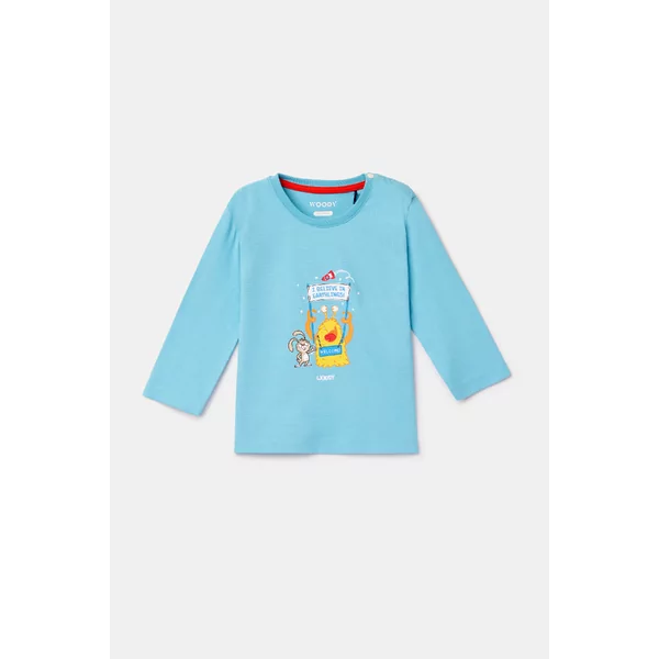 Woody Alien Jongens Pyjama - Blauw