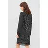 Rösch Dames Nachtkleed - Stripe Black