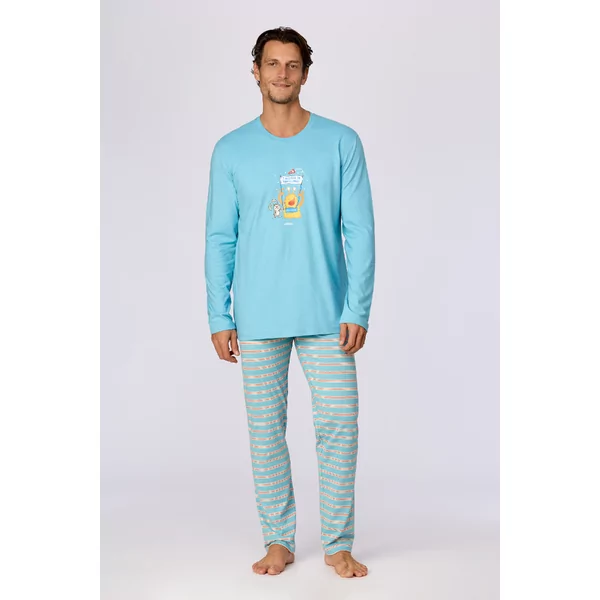 Woody Alien Heren Pyjama - Blauw