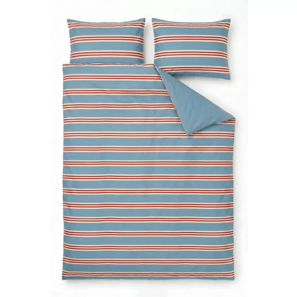 Woody Beer Dekbedovertrek 2P - Blauw