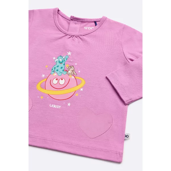 Woody Alien Meisjes Pyjama - Roze
