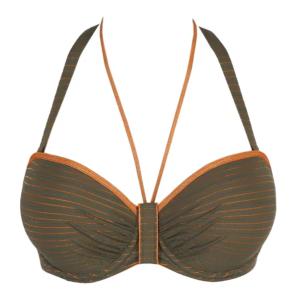 PrimaDonna Swim Marquesas Bikini Top - PARADISE GREEN