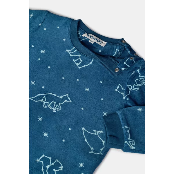 Woody Jongens Pyjama - galaxy print