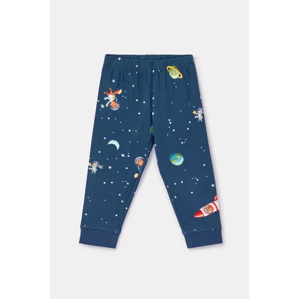 Woody Alien Jongens Pyjama - galaxy alloverprint