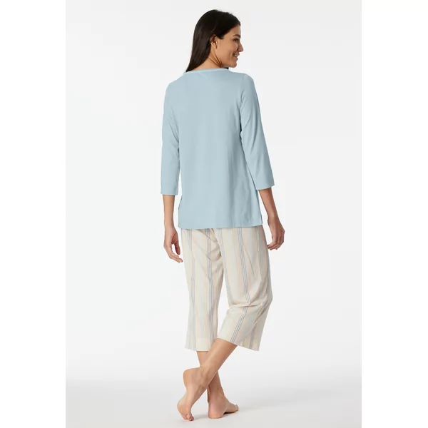 Schiesser Dames Pyjama - bluebird