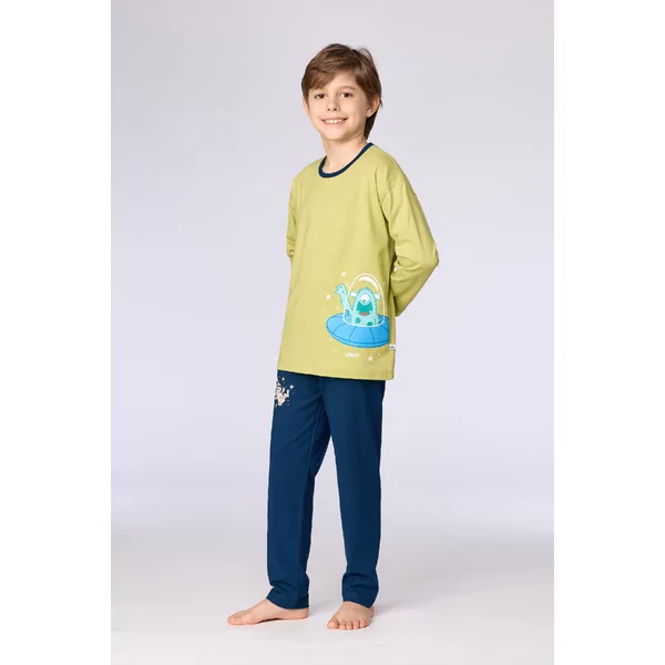Woody Alien Jongens Pyjama - Groen