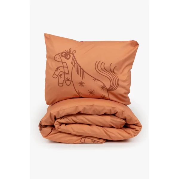 Woody Pony Dekbedovertrek 1P - pony