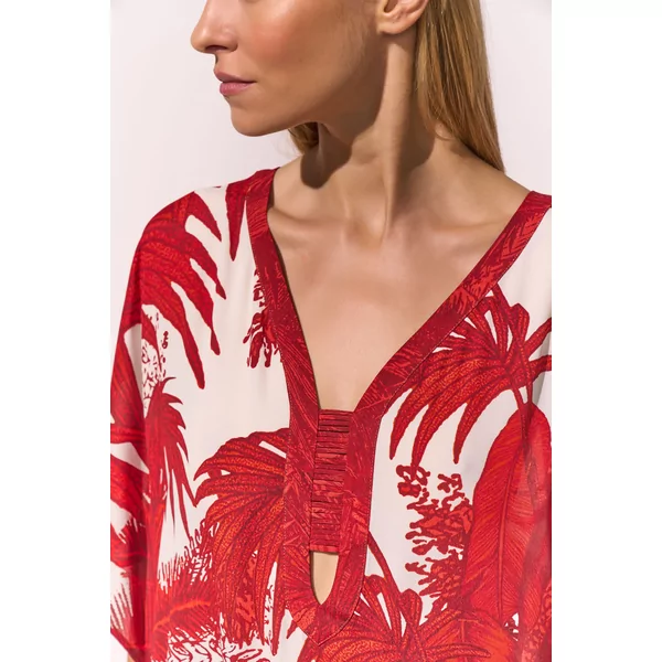 Maryan Mehlhorn Palmaria Kaftan - Creme Rouge