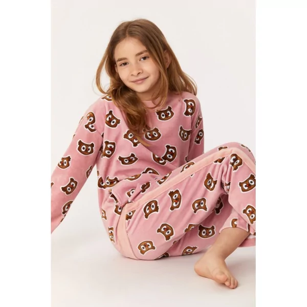 Woody Uil Meisjes Pyjama - v aop owl girls