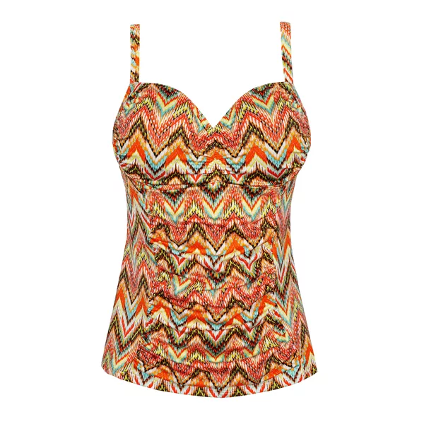 PrimaDonna Swim Tubou Tankini Top - Ikat Summer