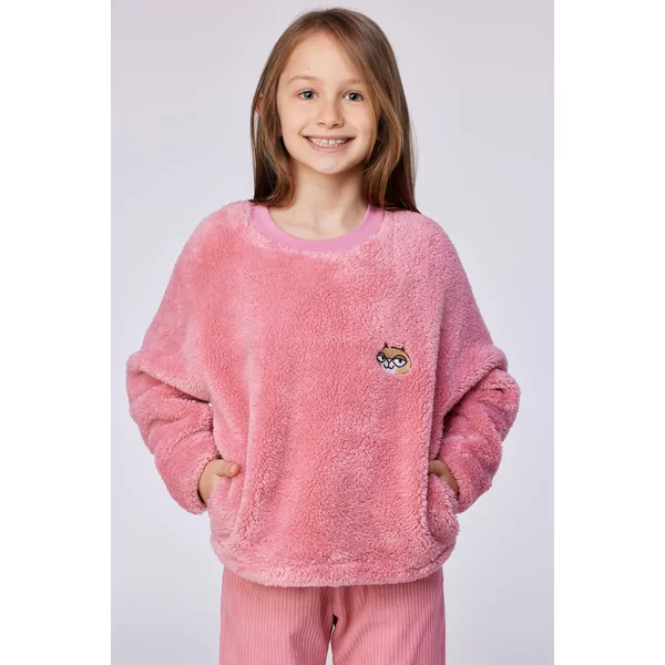 Woody Kat Meisjes Homewear - roze